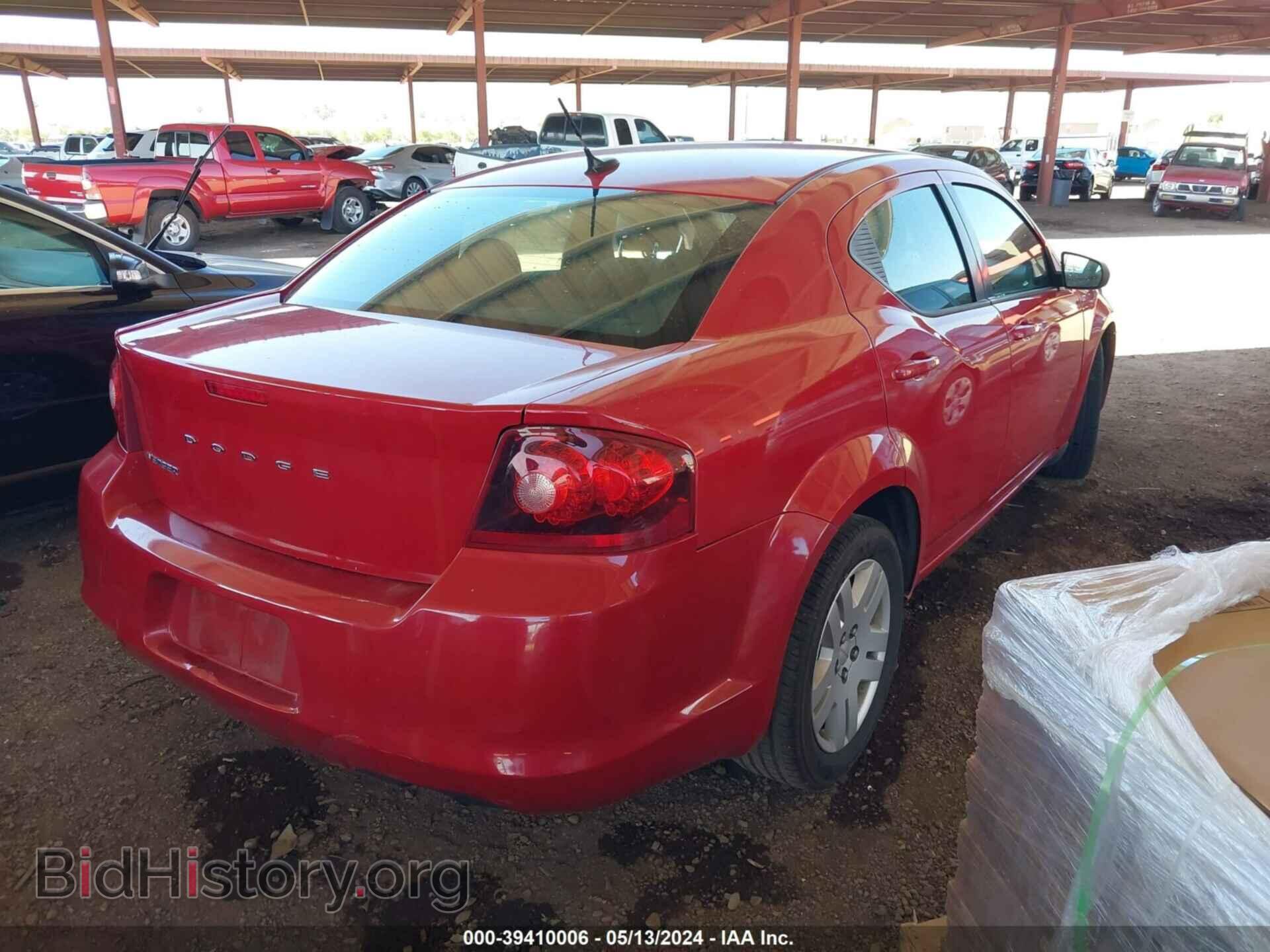 2013 DODGE AVENGER - VIN: 1C3CDZAB2DN582265 - Фото 4