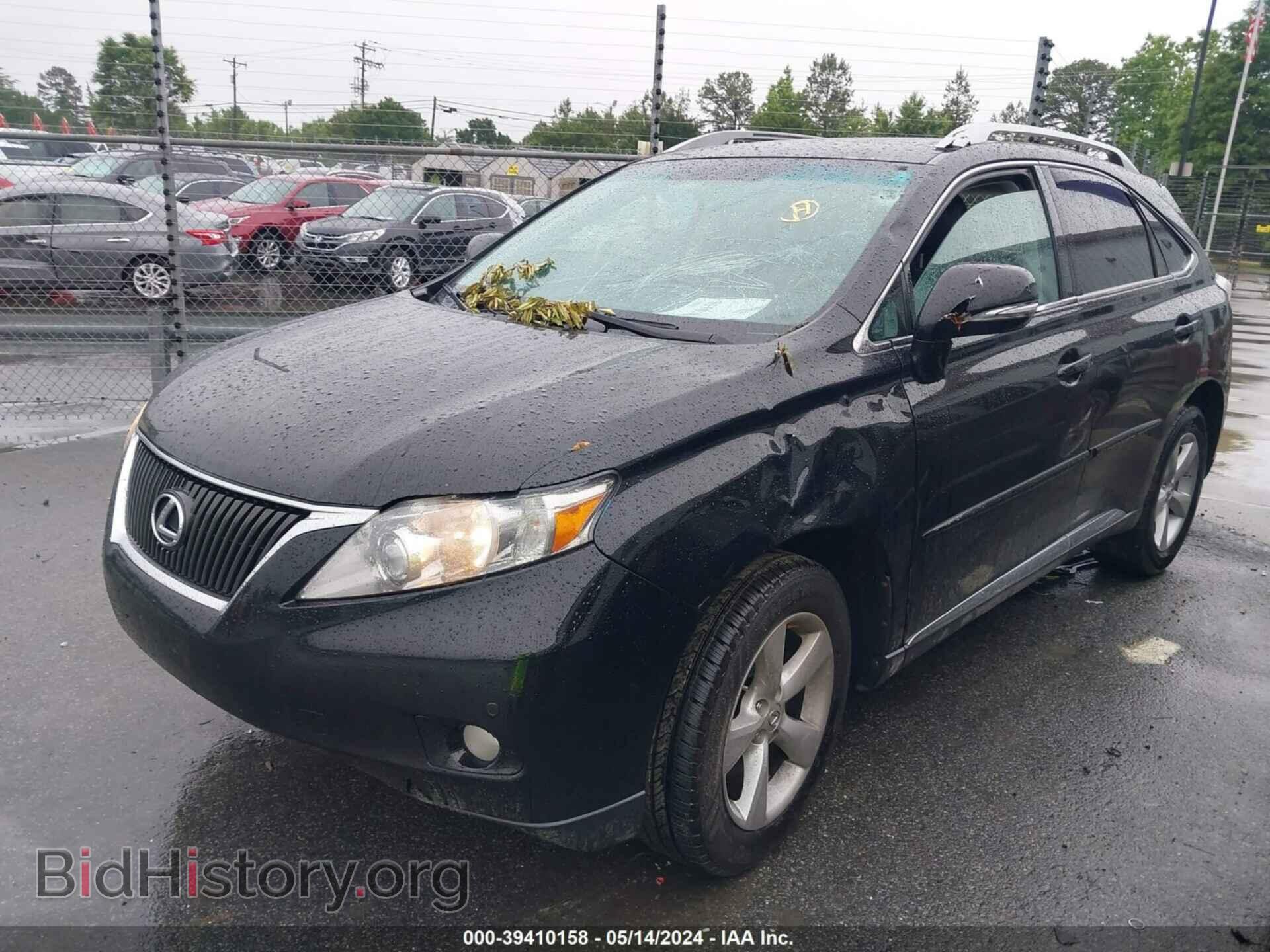 2010 LEXUS RX 350 - VIN: 2T2BK1BA2AC060783 - Фото 2