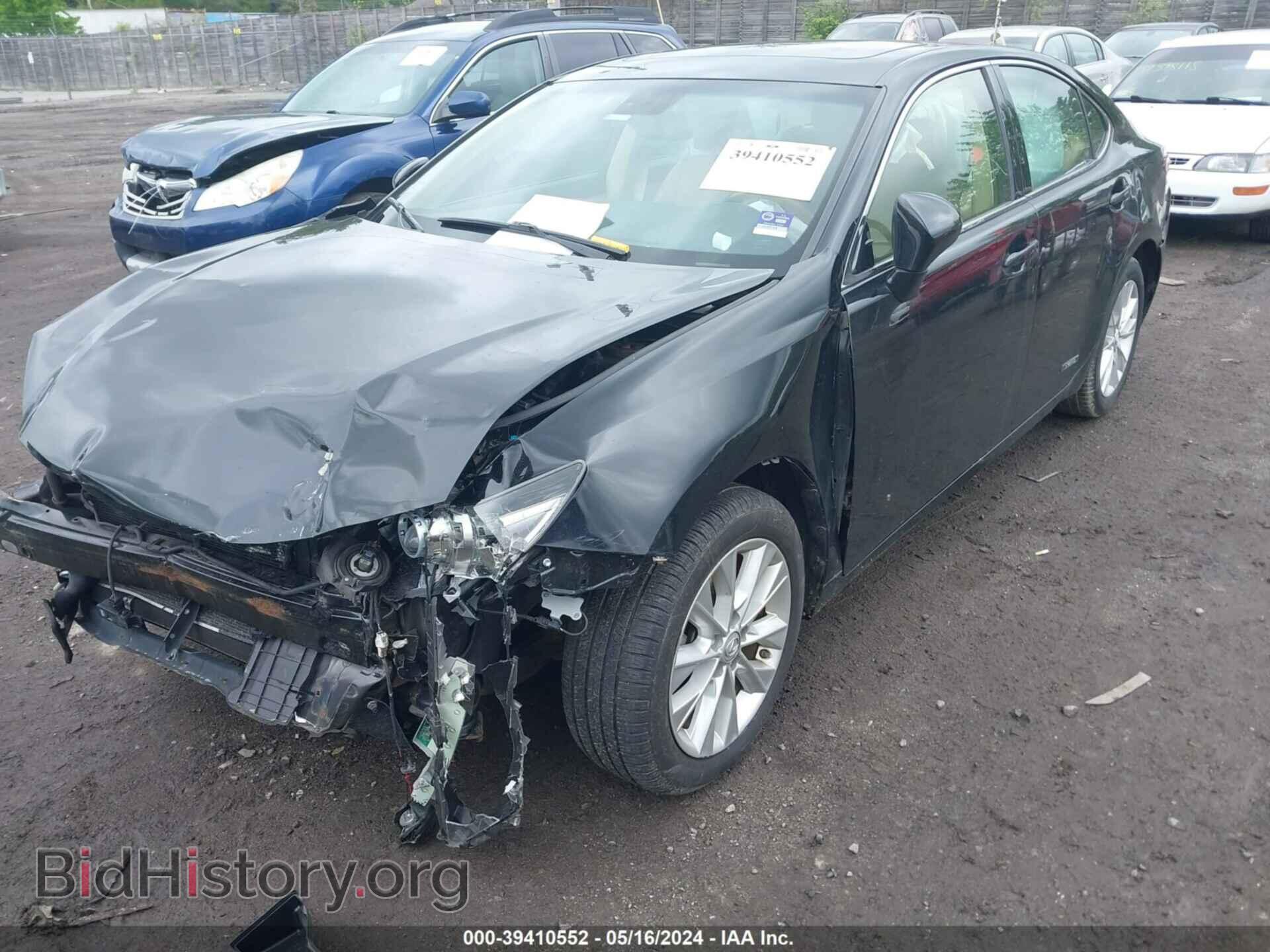 2013 LEXUS ES 300H - VIN: JTHBW1GG2D2011090 - Фото 2