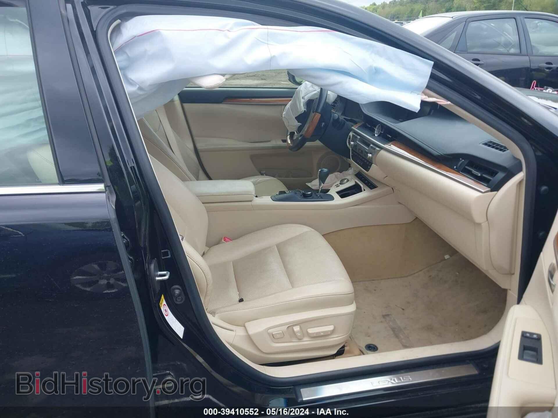 2013 LEXUS ES 300H - VIN: JTHBW1GG2D2011090 - Фото 5