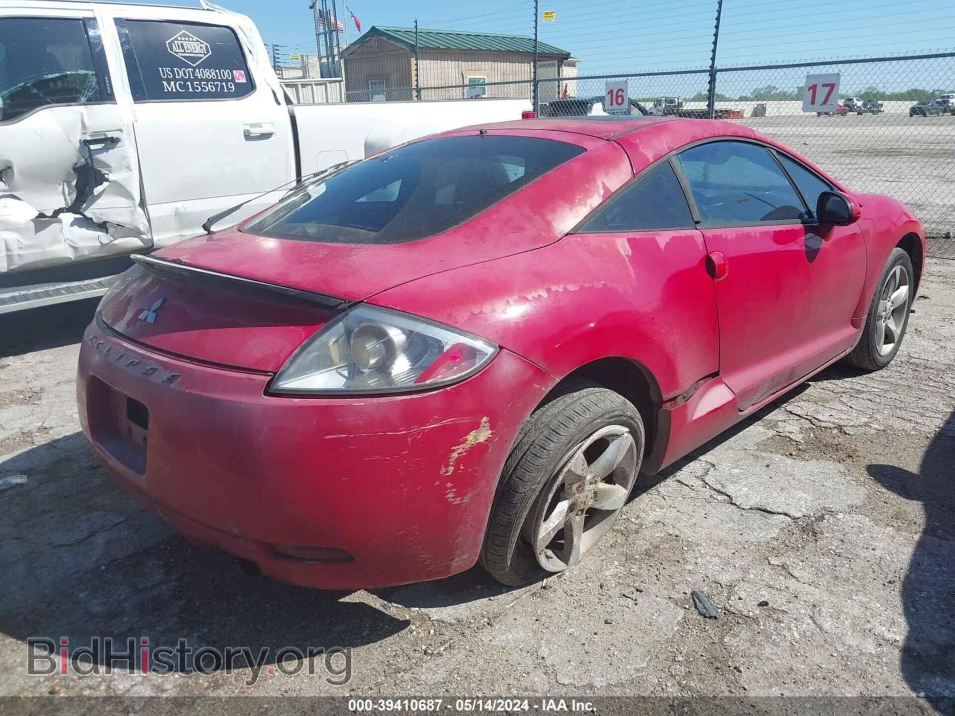 2007 MITSUBISHI ECLIPSE - VIN: 4A3AK24F67E006579 - Photo 4