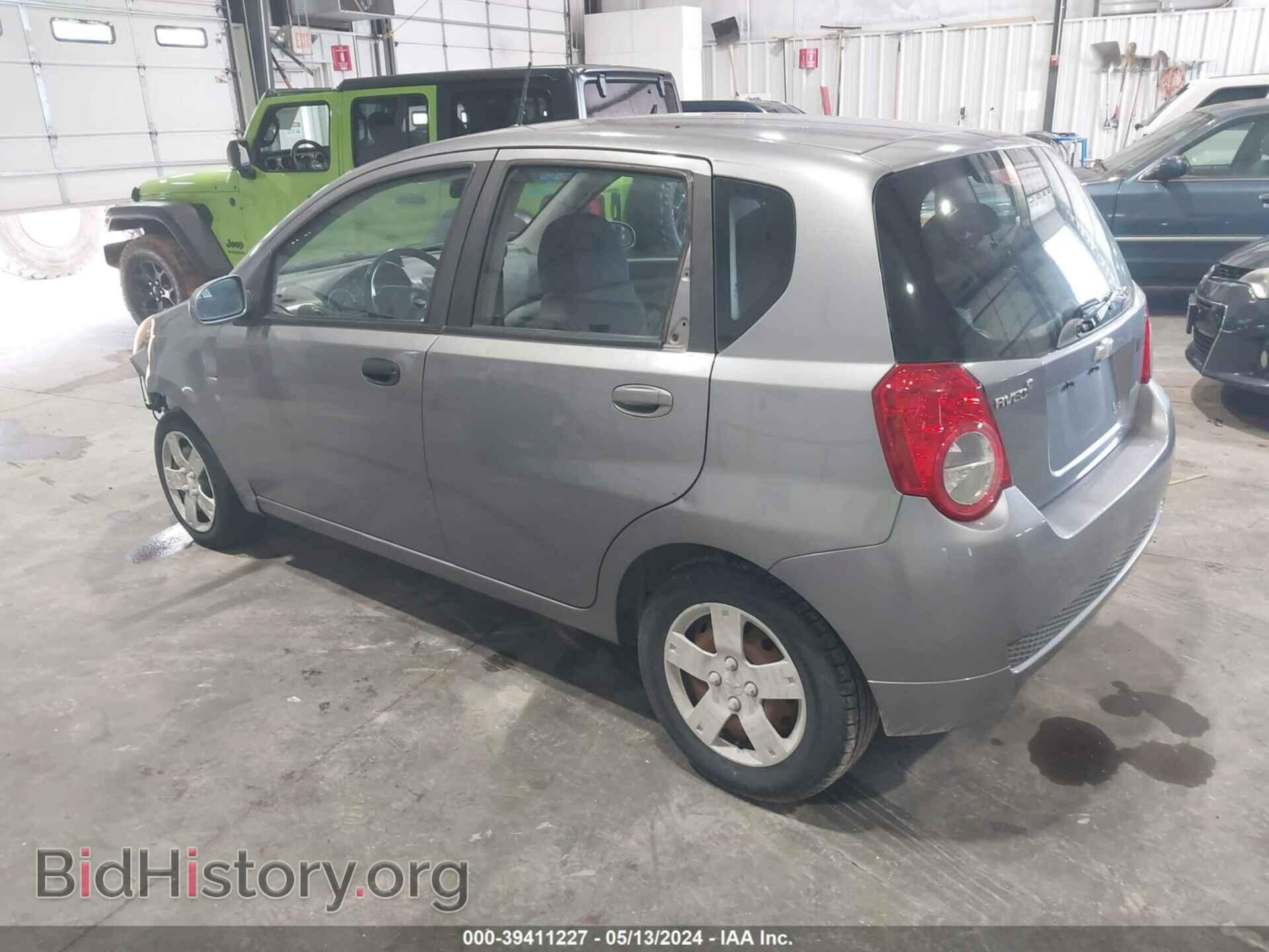 2009 CHEVROLET AVEO - VIN: KL1TD66E89B633698 - Фото 3