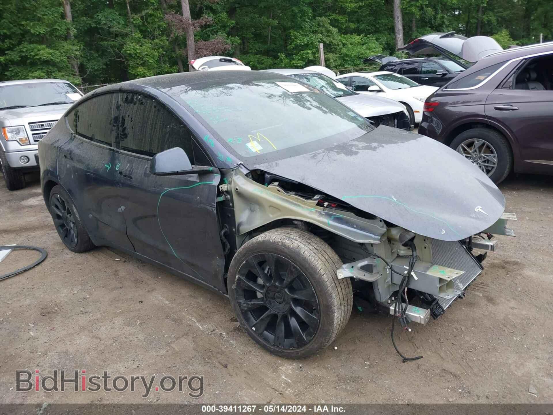 Фотография 7SAYGAEE7NF515744 - TESLA MODEL Y 2022