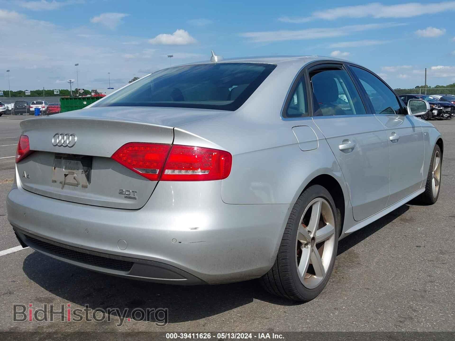 2012 AUDI A4 - VIN: WAUFFAFL5CA096719 - Фото 4