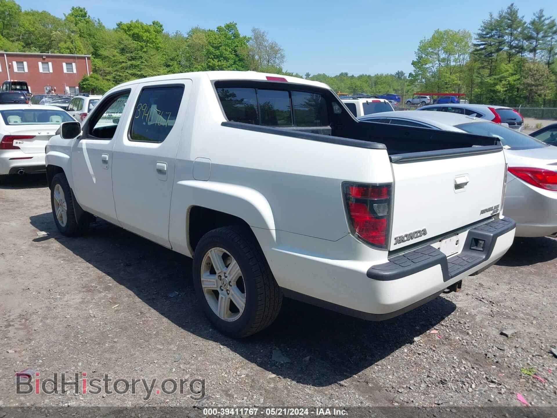 2012 HONDA RIDGELINE - VIN: 5FPYK1F58CB001187 - Фото 3