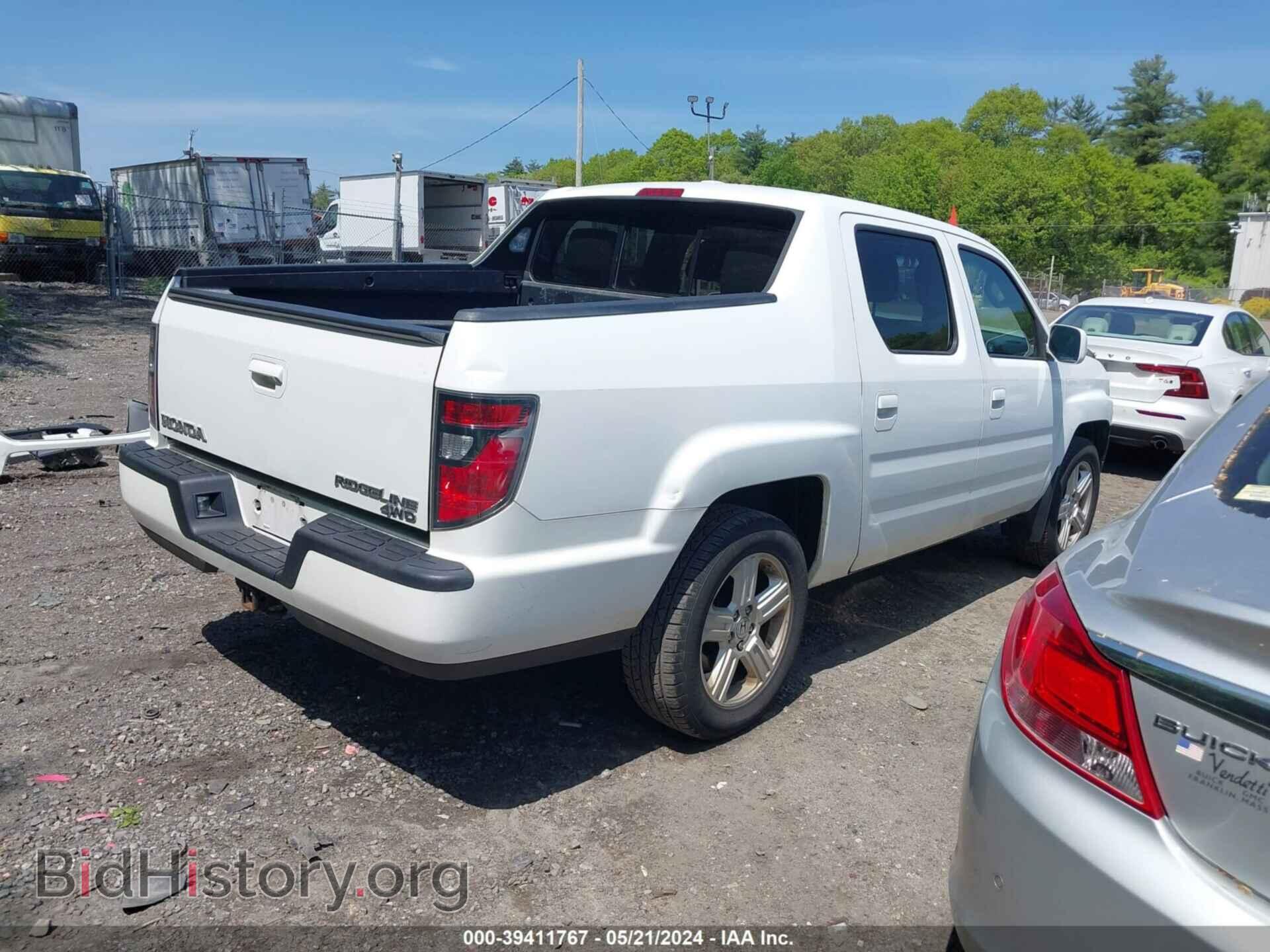 2012 HONDA RIDGELINE - VIN: 5FPYK1F58CB001187 - Фото 4