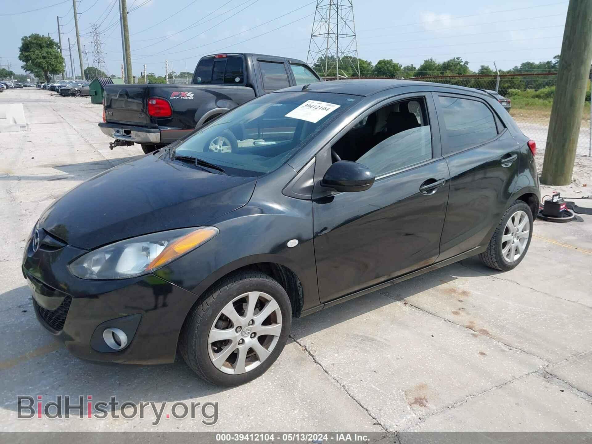 2011 MAZDA MAZDA2 - VIN: JM1DE1HY3B0100437 - Фото 2