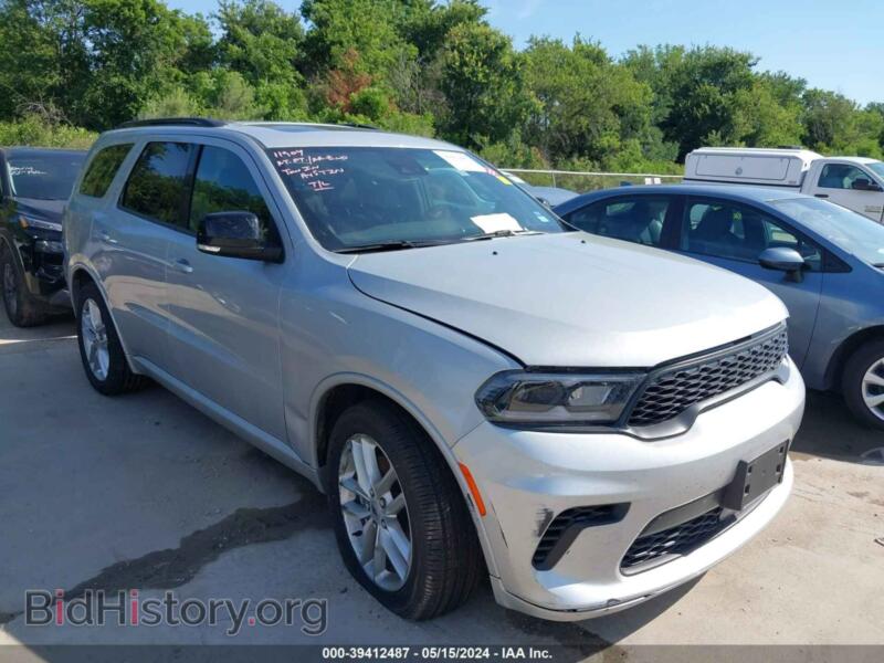 2024 Dodge DURANGO GT Plus RWD (VIN 1C4RDHDG0RC118868) — фото 1 из 16, IAAI, повреждение: задняя часть