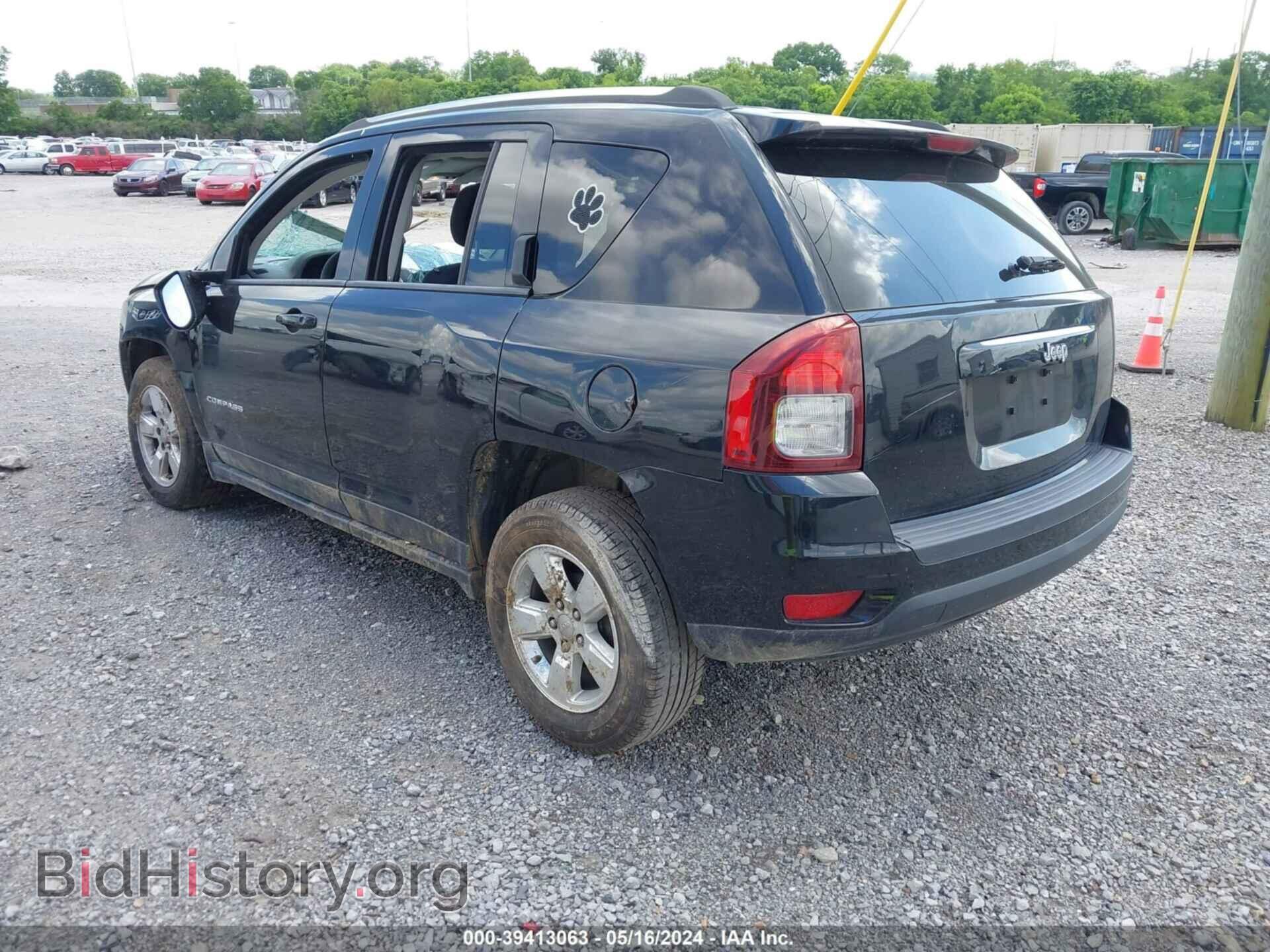 2014 JEEP COMPASS - VIN: 1C4NJCBAXED744635 - Фото 3