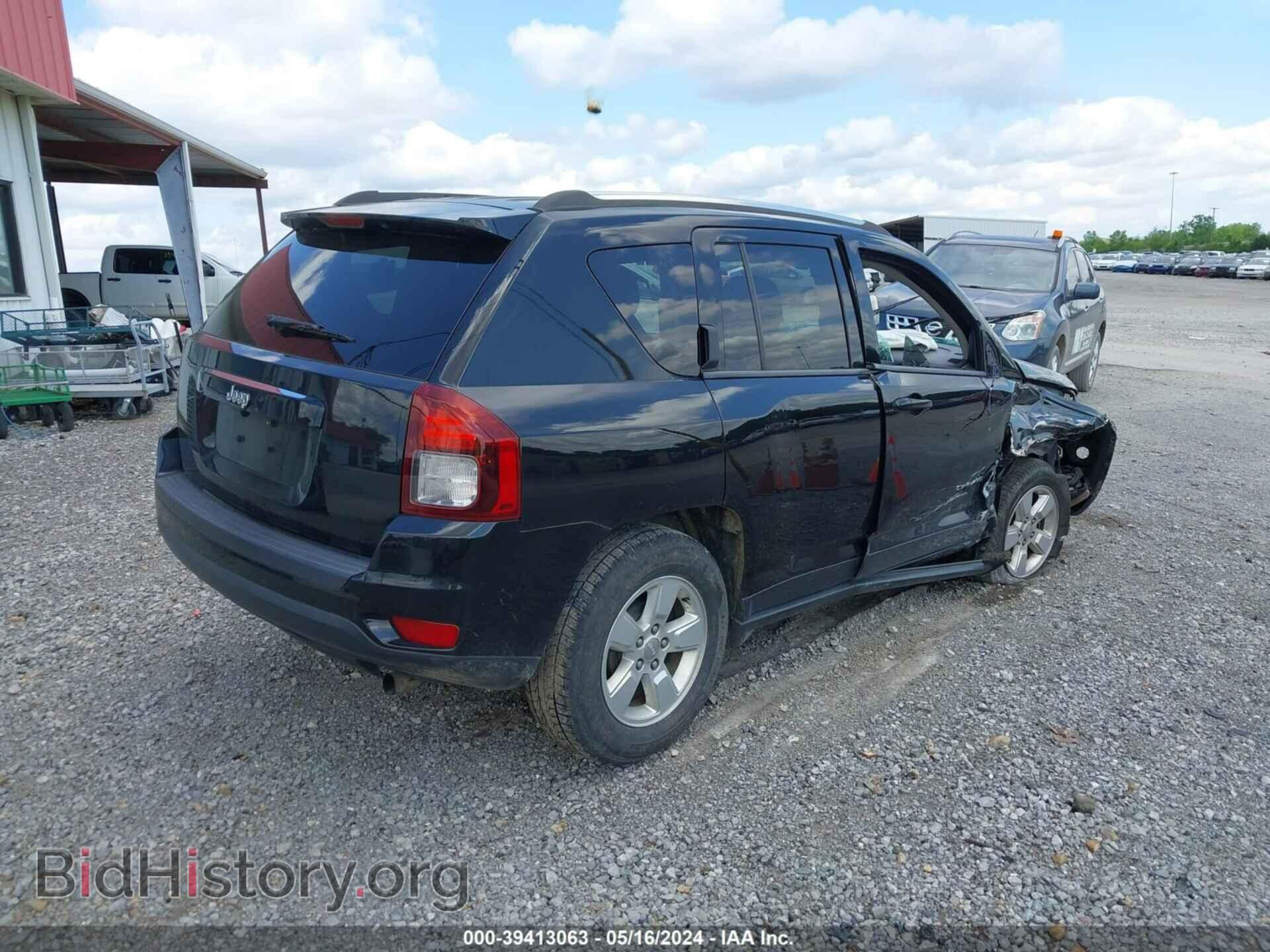 2014 JEEP COMPASS - VIN: 1C4NJCBAXED744635 - Фото 4
