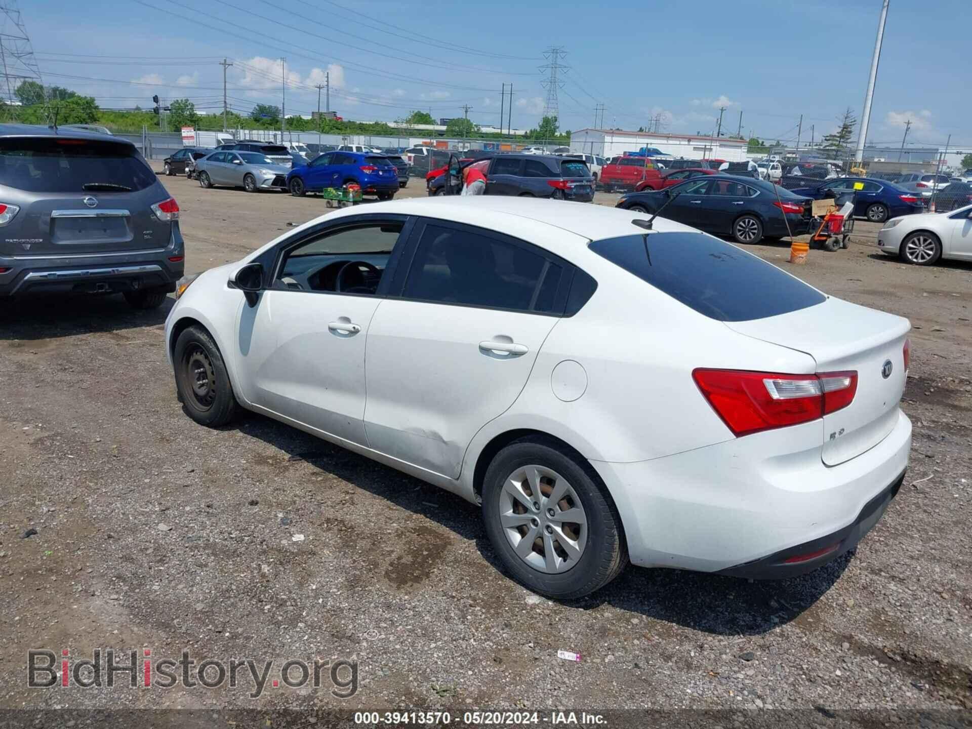 2013 KIA RIO - VIN: KNADM4A31D6163553 - Фото 3