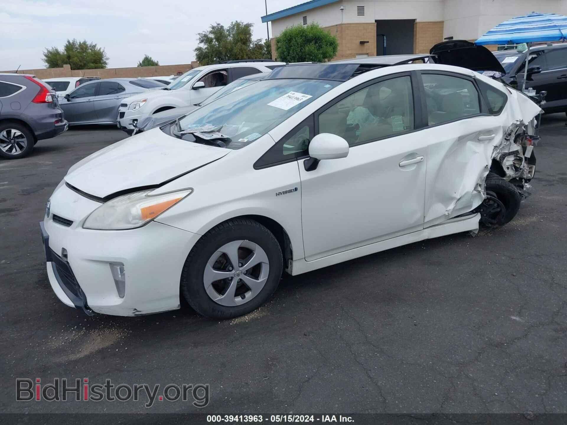 2012 TOYOTA PRIUS - VIN: JTDKN3DUXC1551480 - Фото 2
