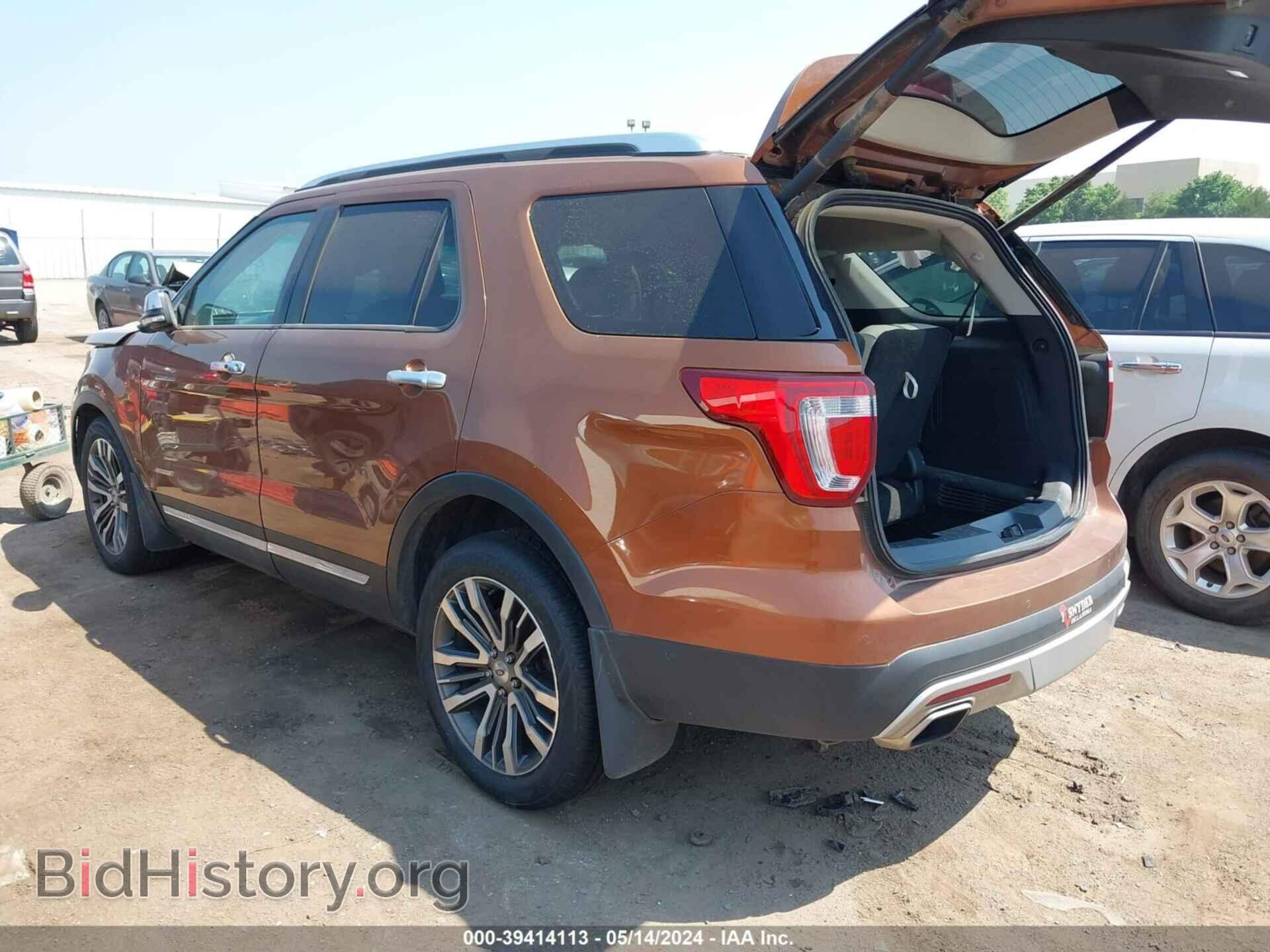 2017 FORD EXPLORER - VIN: 1FM5K8HT5HGA15430 - Фото 3