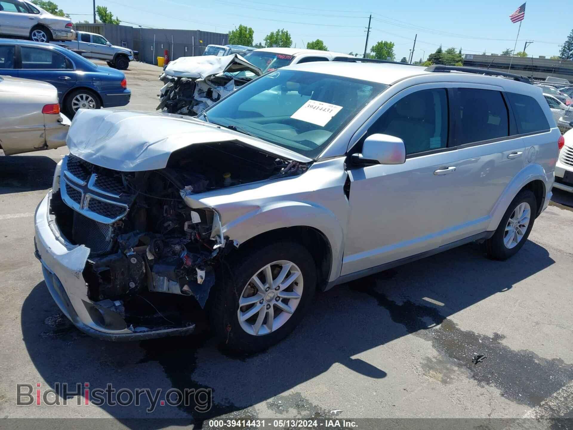 2013 DODGE JOURNEY - VIN: 3C4PDCBG5DT697236 - Фото 2