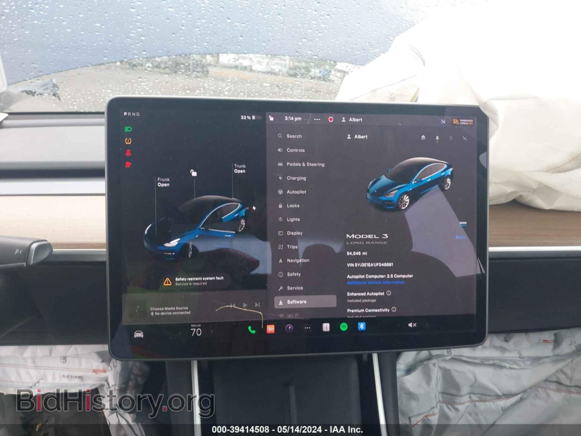 2018 TESLA MODEL 3 - VIN: 5YJ3E1EA1JF048681 - Фото 18