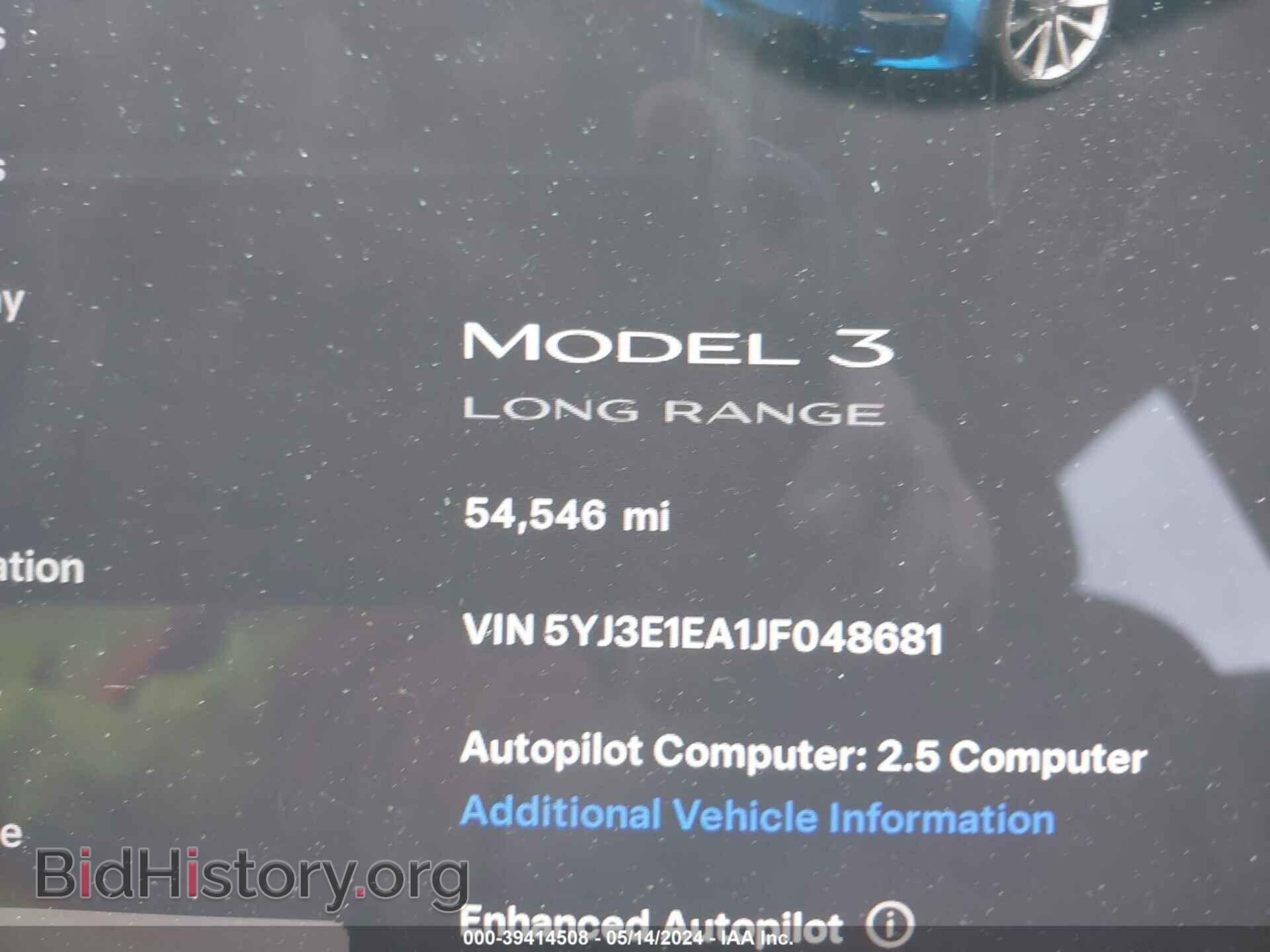 2018 TESLA MODEL 3 - VIN: 5YJ3E1EA1JF048681 - Фото 7