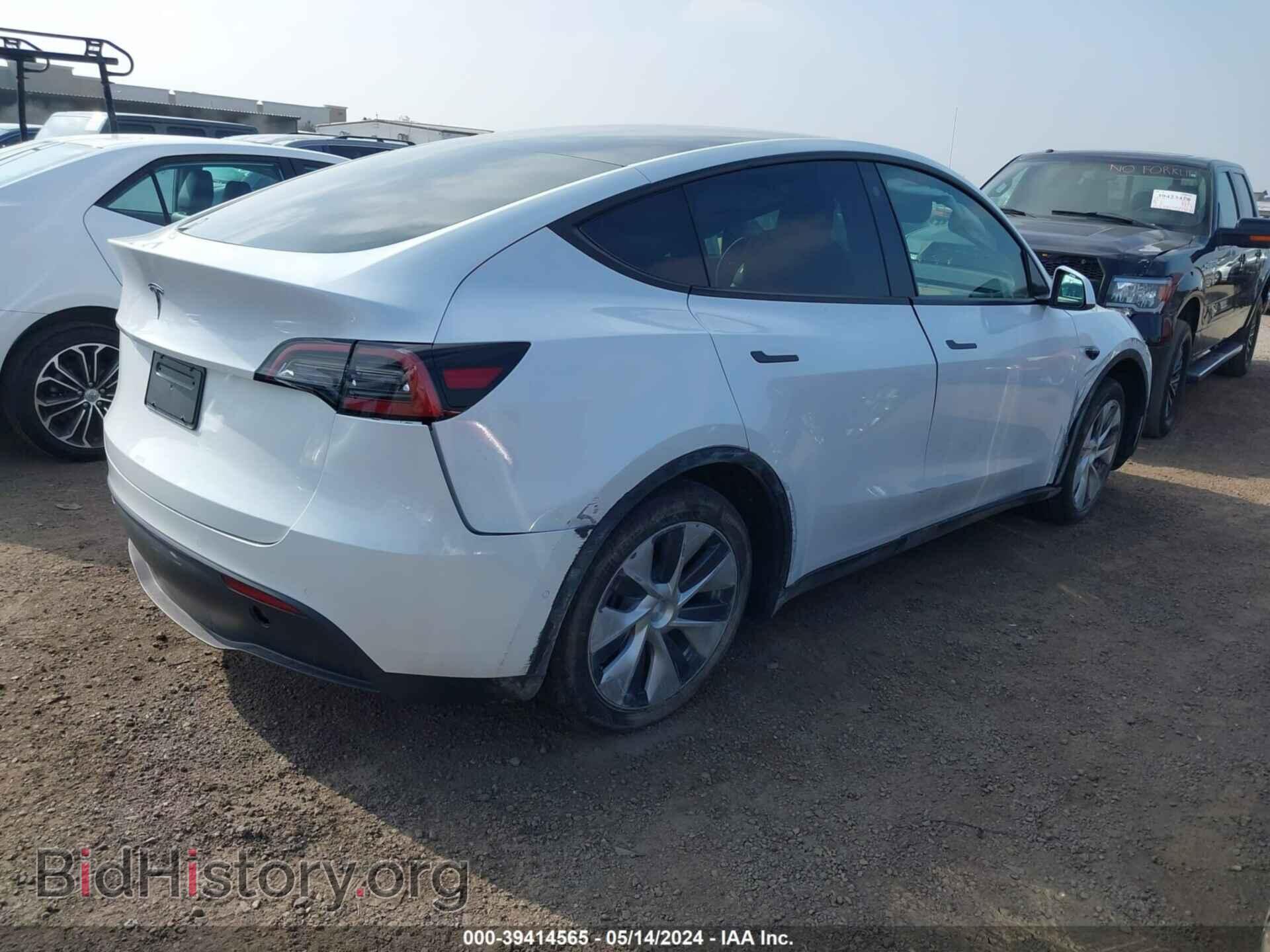2021 TESLA MODEL Y - VIN: 5YJYGDED6MF163275 - Фото 4