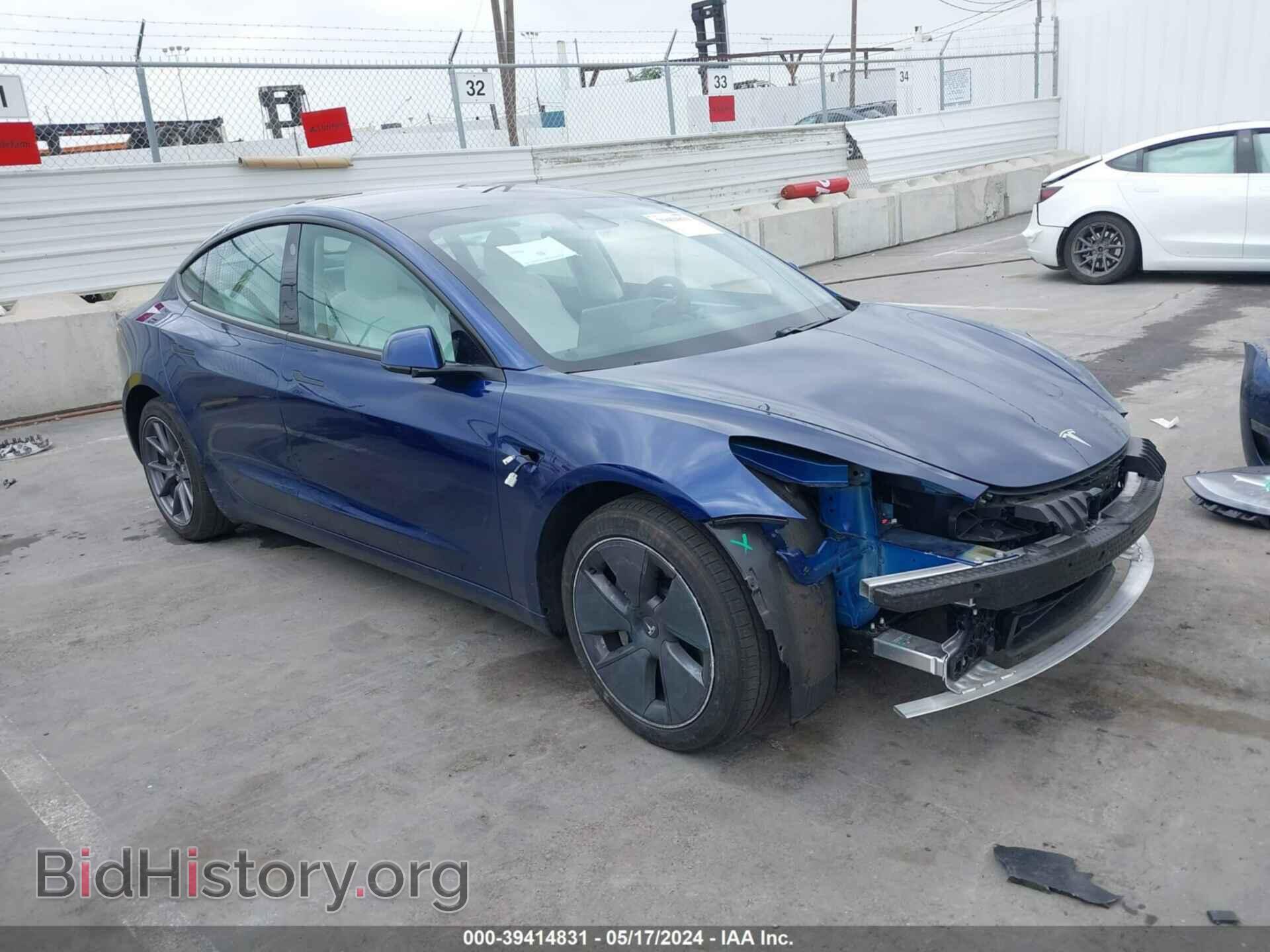 Photo 5YJ3E1EB6MF070964 - TESLA MODEL 3 2021