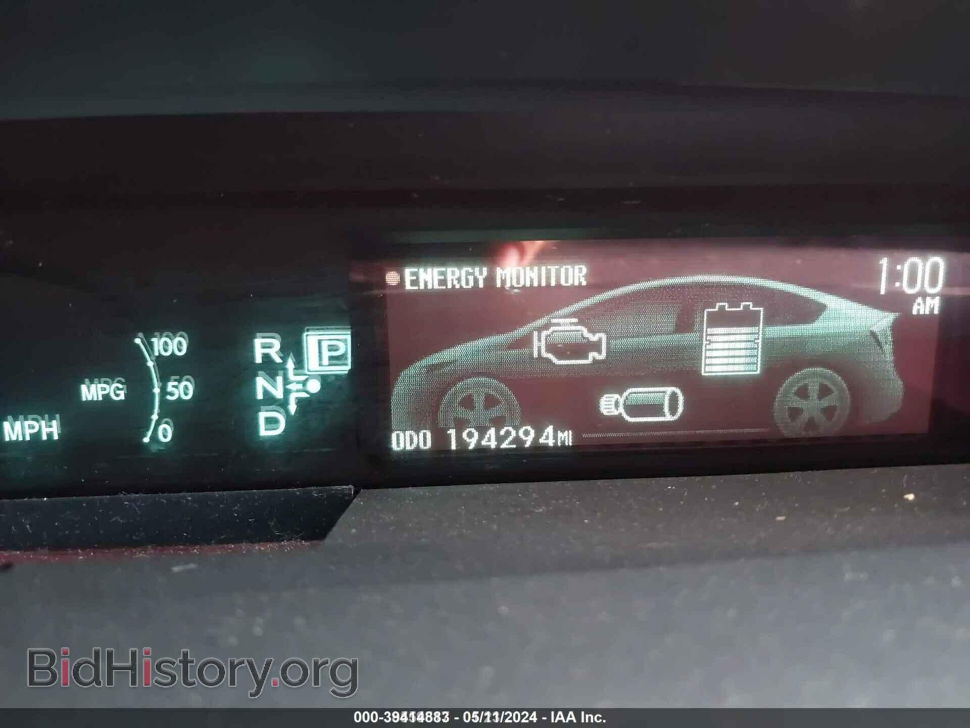 2013 TOYOTA PRIUS - VIN: JTDKN3DU6D5587645 - Фото 7
