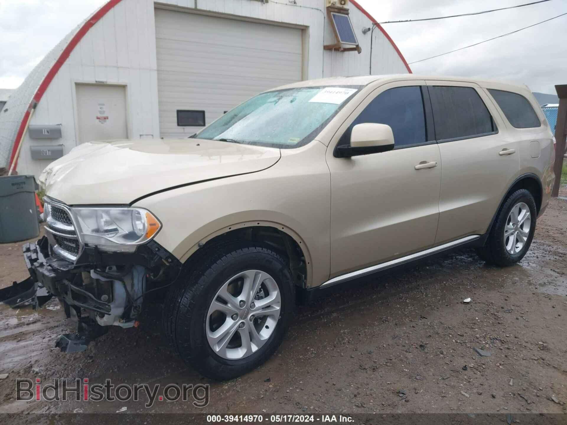 2012 DODGE DURANGO - VIN: 1C4RDJAGXCC205034 - Photo 2