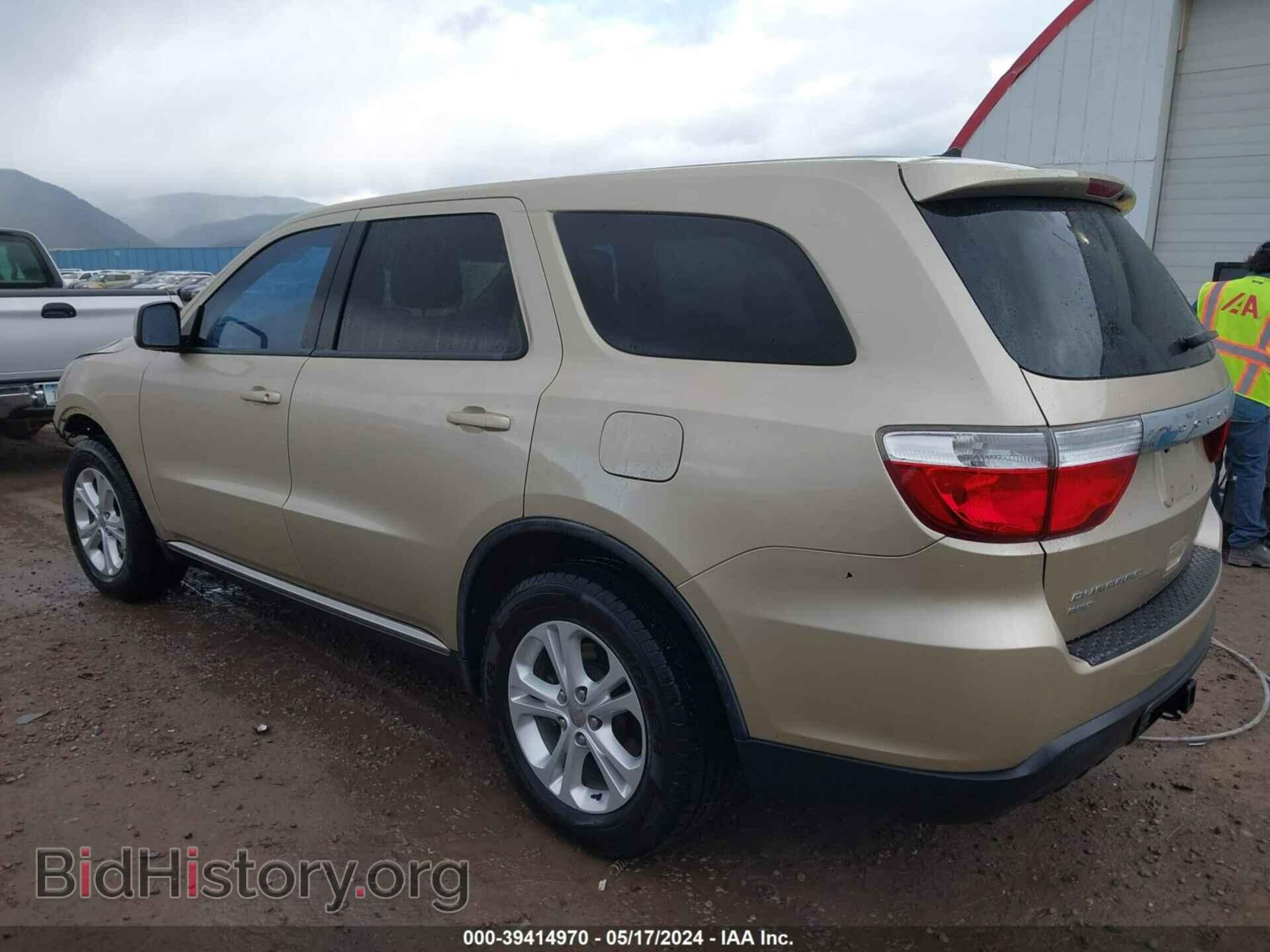 2012 DODGE DURANGO - VIN: 1C4RDJAGXCC205034 - Photo 3