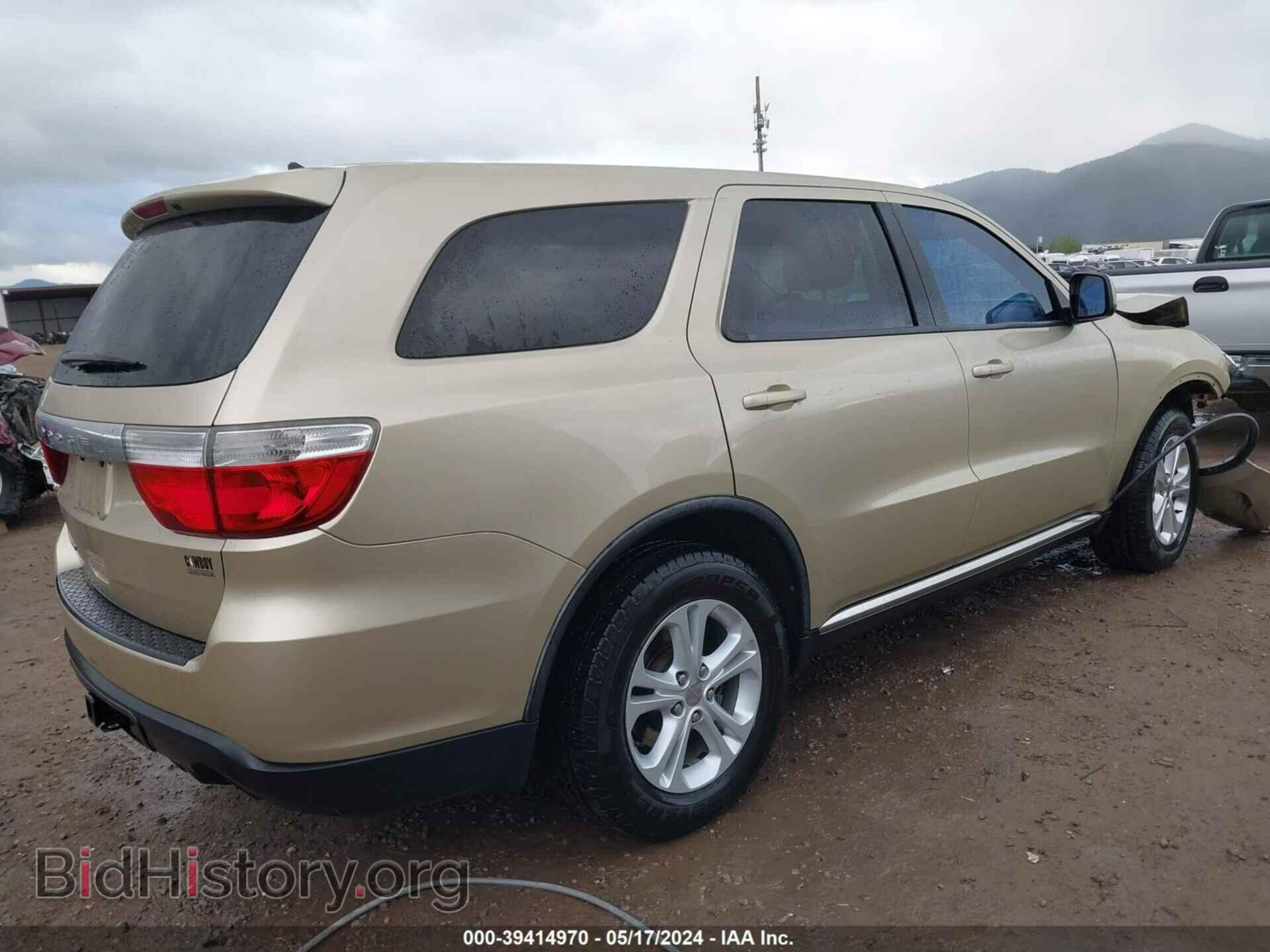 2012 DODGE DURANGO - VIN: 1C4RDJAGXCC205034 - Photo 4