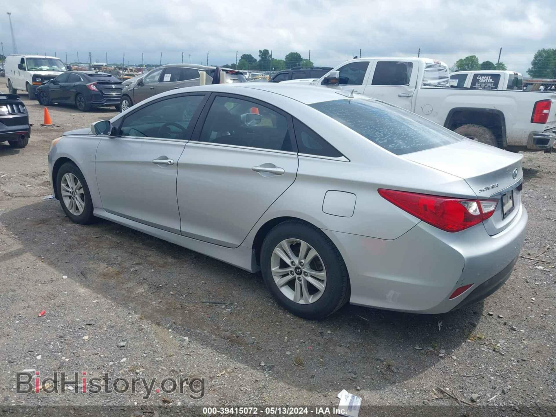 2014 HYUNDAI SONATA - VIN: 5NPEB4AC0EH866369 - Фото 3