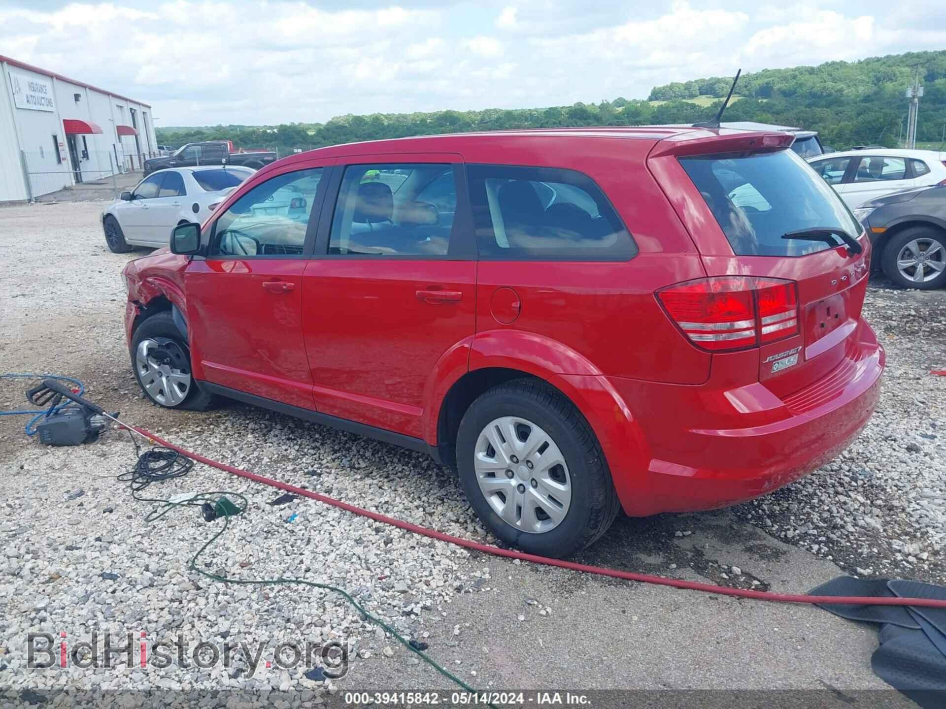 2014 DODGE JOURNEY - VIN: 3C4PDCAB3ET186633 - Фото 3
