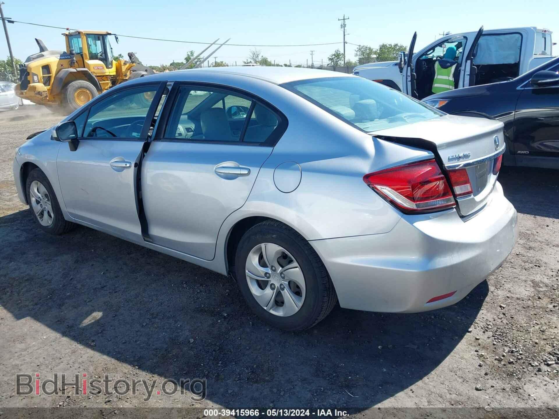 2015 HONDA CIVIC - VIN: 19XFB2F58FE702148 - Фото 3