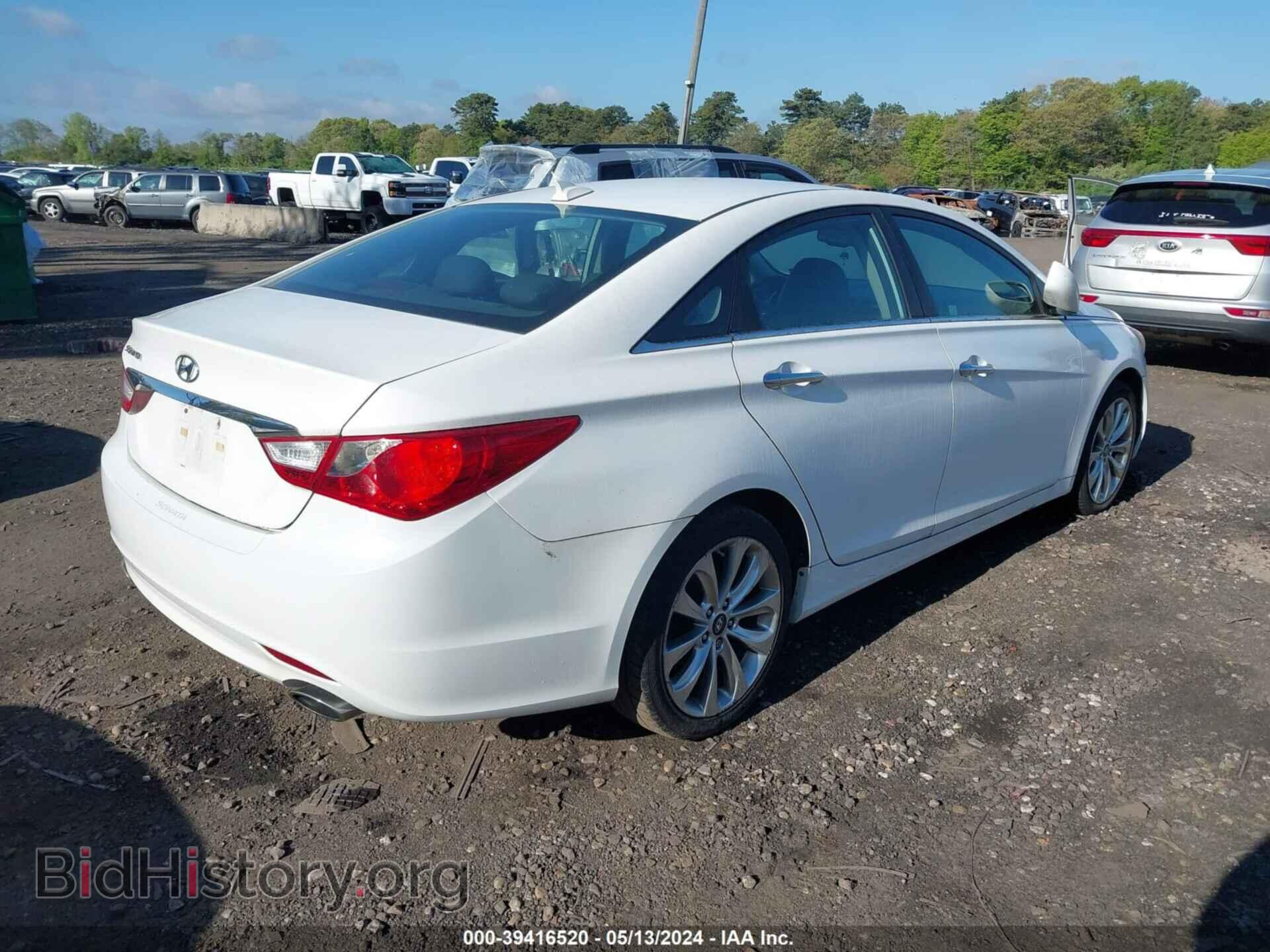 2013 HYUNDAI SONATA - VIN: 5NPEC4ACXDH764458 - Фото 4