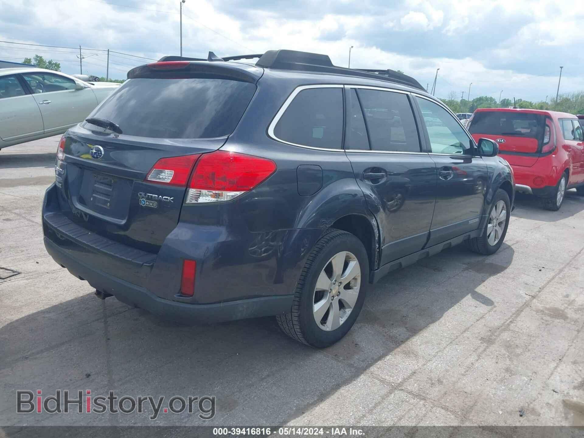 2011 SUBARU OUTBACK - VIN: 4S4BRCLC3B3374539 - Фото 4