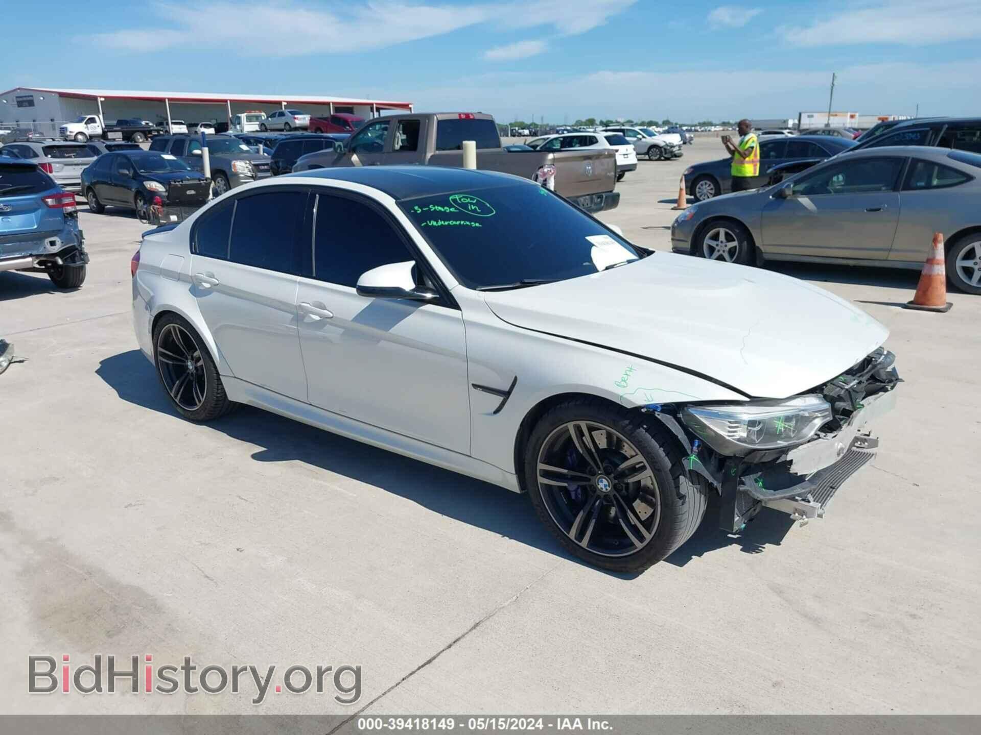 Photo WBS8M9C55G5D31412 - BMW M3 2016