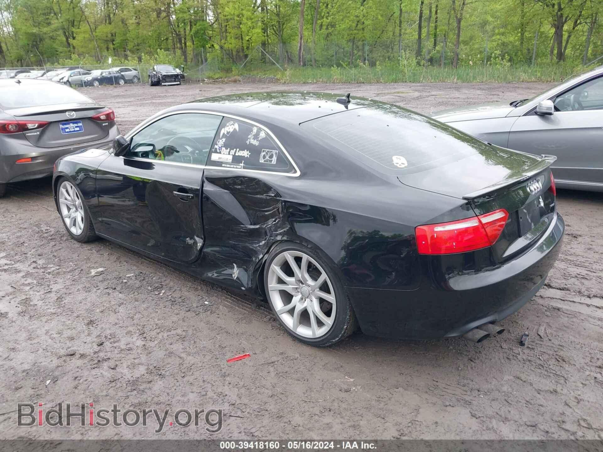 2012 AUDI A5 - VIN: WAUGFAFR1CA038051 - Фото 3