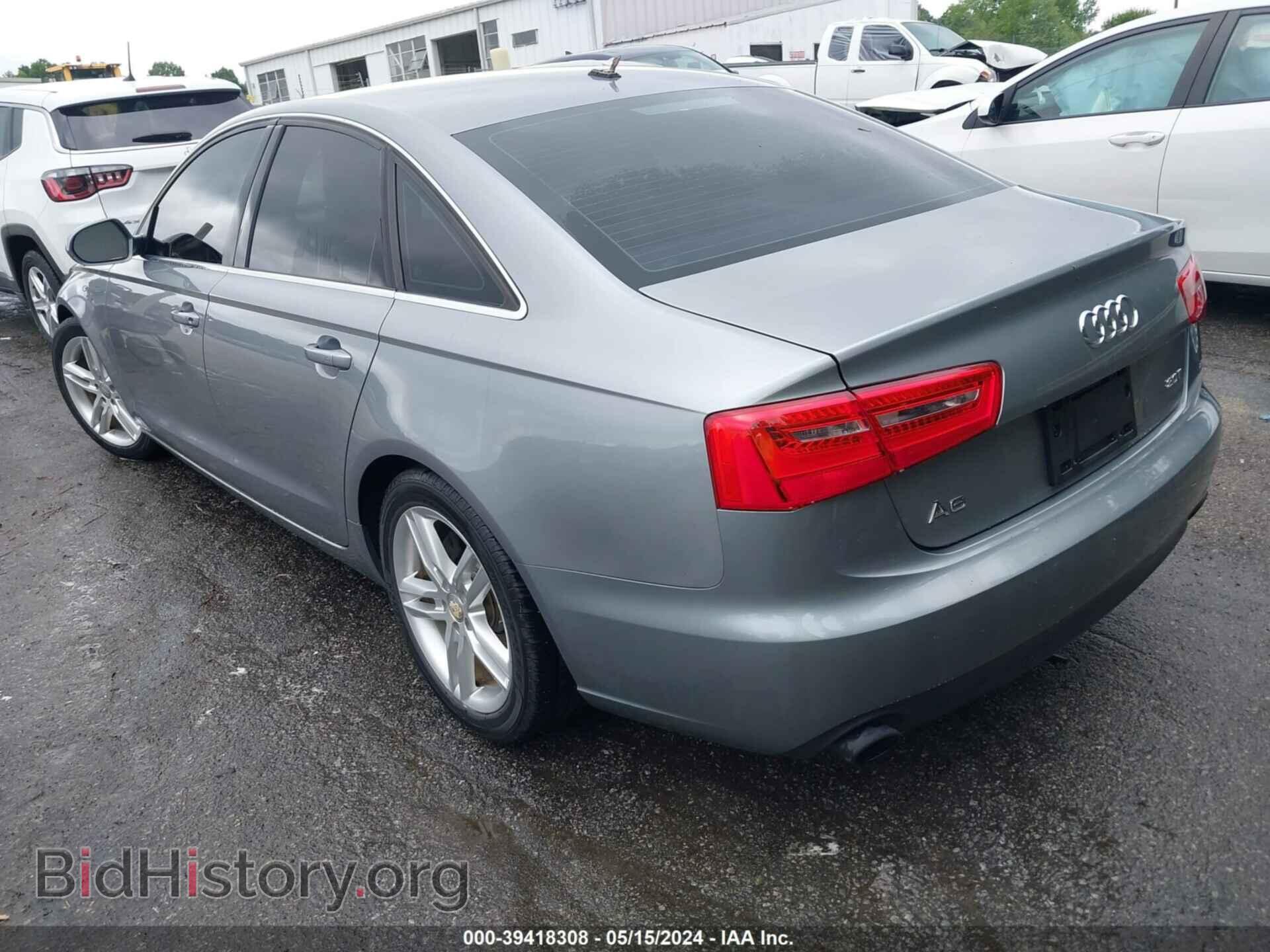 2012 AUDI A6 - VIN: WAUCFAFC0CN144364 - Фото 3
