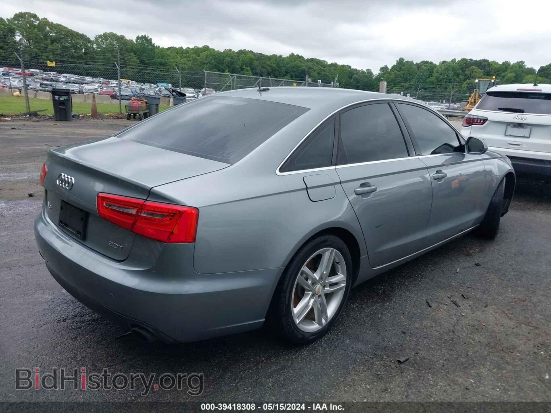 2012 AUDI A6 - VIN: WAUCFAFC0CN144364 - Фото 4