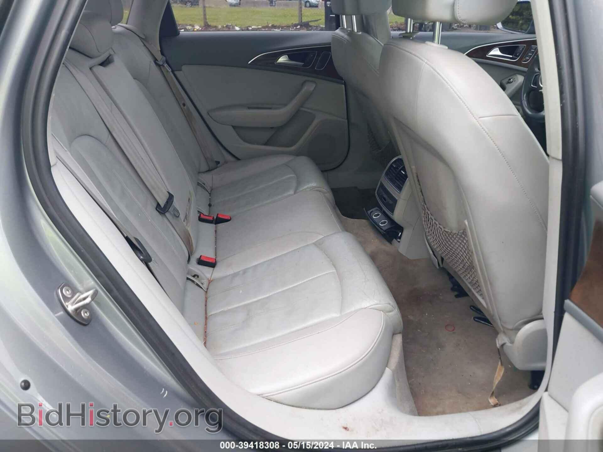 2012 AUDI A6 - VIN: WAUCFAFC0CN144364 - Фото 8