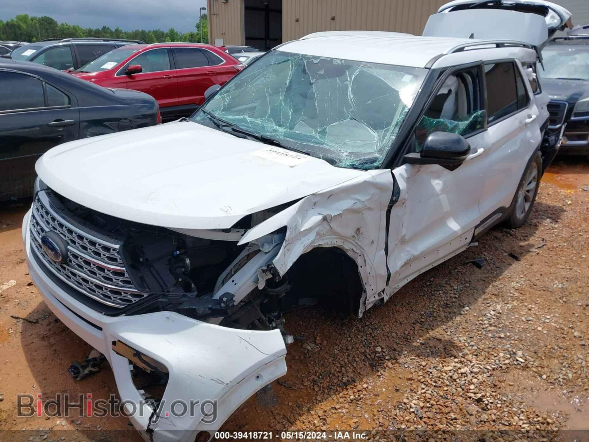 2021 FORD EXPLORER - VIN: 1FMSK7FH3MGB06444 - Фото 2