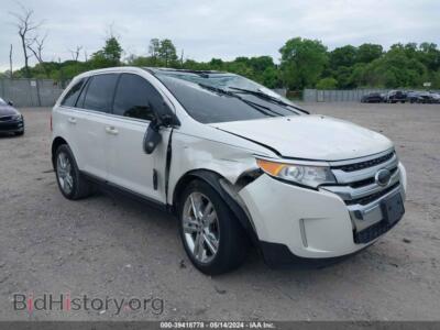 2014 Ford EDGE Limited, white — VIN 2FMDK4KC9EBA00834, IAAI