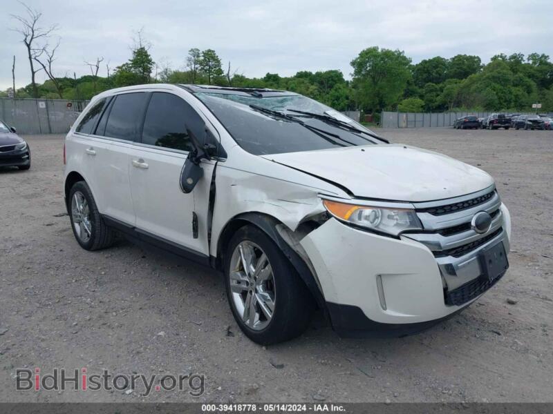 2014 Ford EDGE Limited (VIN 2FMDK4KC9EBA00834) — photo 1 of 11, IAAI, damage: rollover