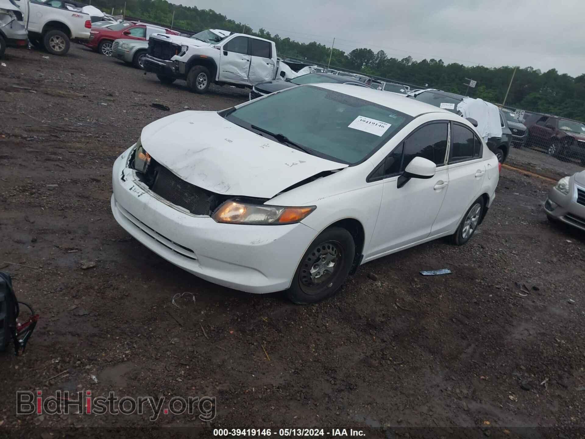 2012 HONDA CIVIC - VIN: JHMFB2F5XCS000145 - Фото 2