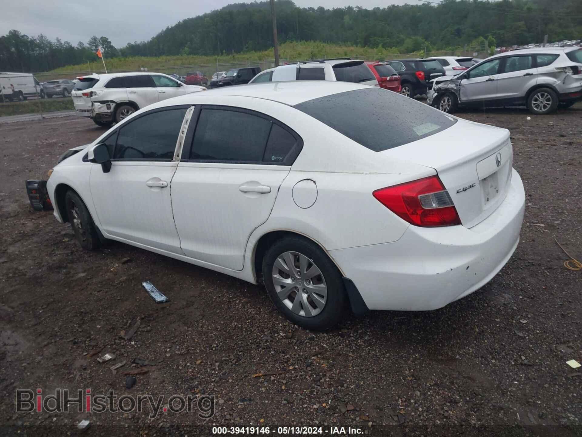 2012 HONDA CIVIC - VIN: JHMFB2F5XCS000145 - Фото 3