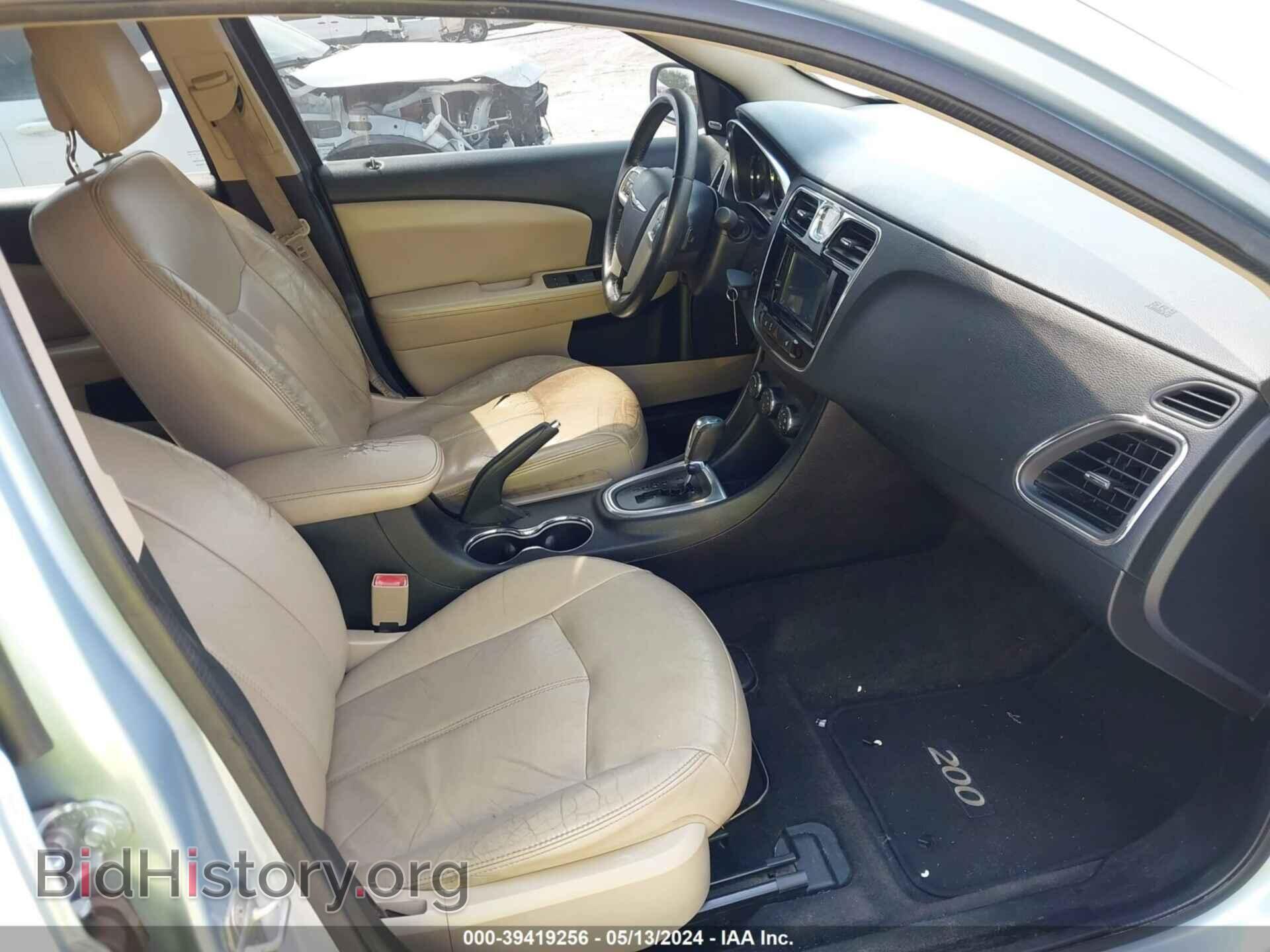 2013 CHRYSLER 200 - VIN: 1C3CCBCG0DN755056 - Фото 5