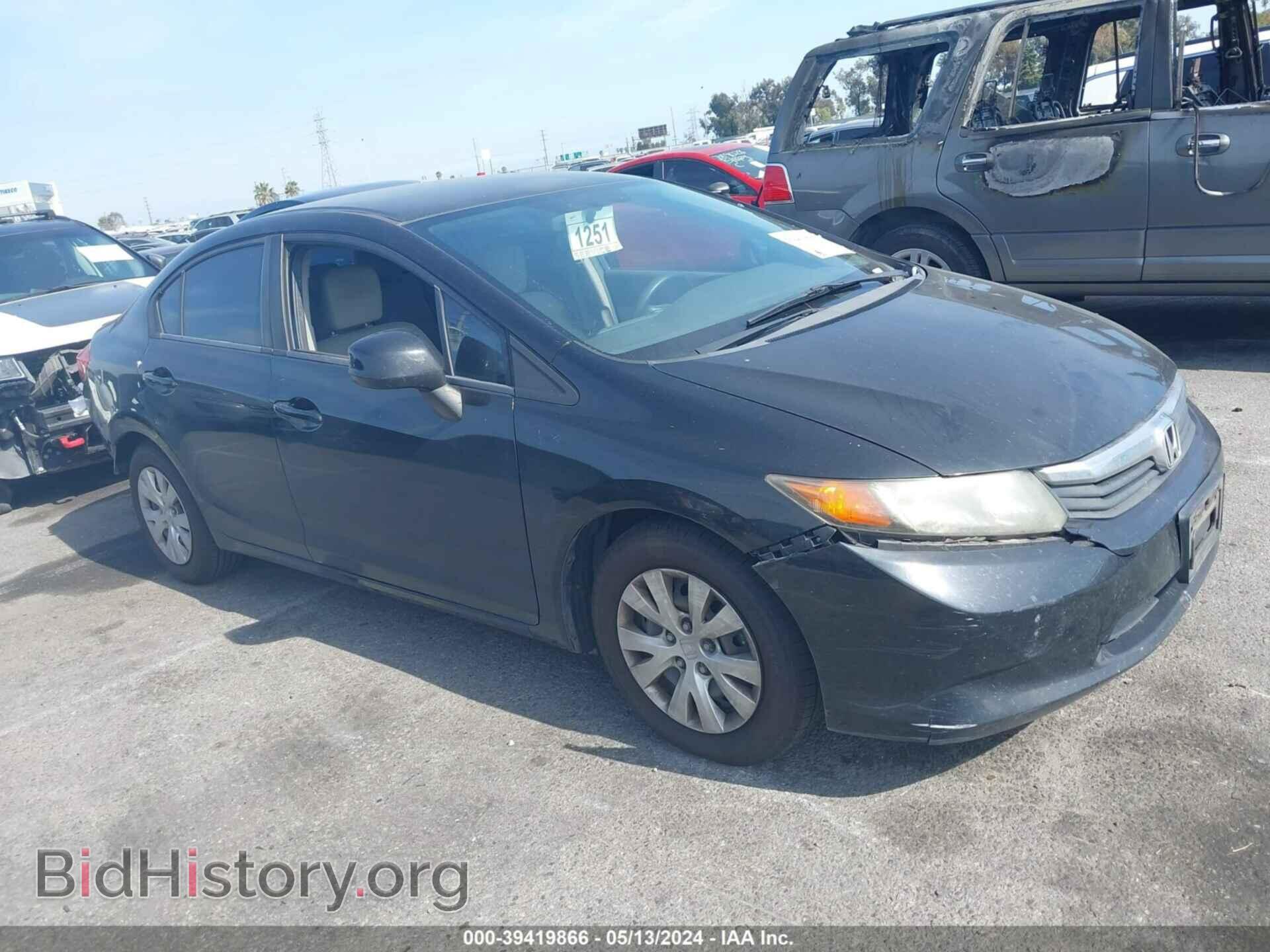 Фотография 19XFB2F53CE366906 - HONDA CIVIC 2012