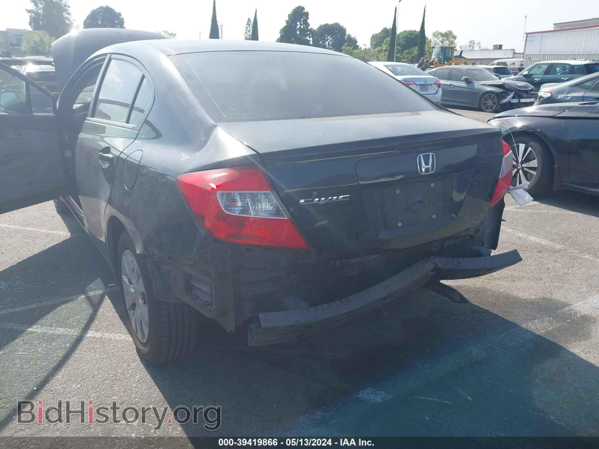 2012 HONDA CIVIC - VIN: 19XFB2F53CE366906 - Фото 6