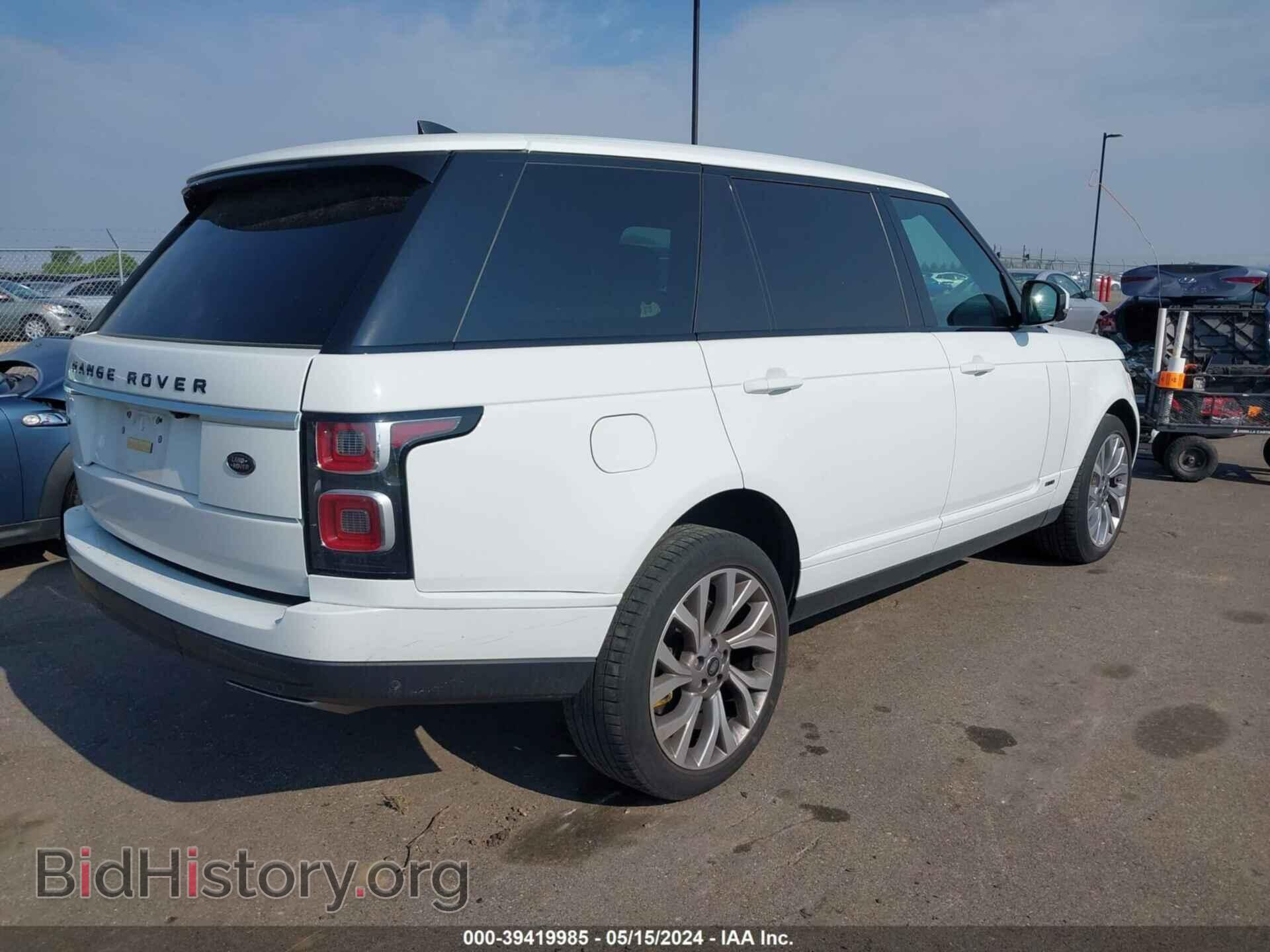 2018 LAND ROVER RANGE ROVER - VIN: SALGS5REXJA390131 - Фото 4
