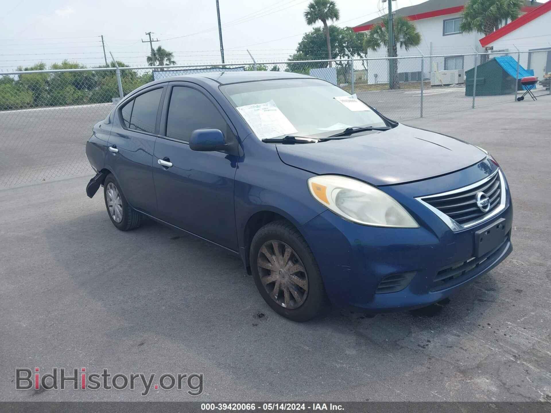 Фотография 3N1CN7AP2CL871995 - NISSAN VERSA 2012