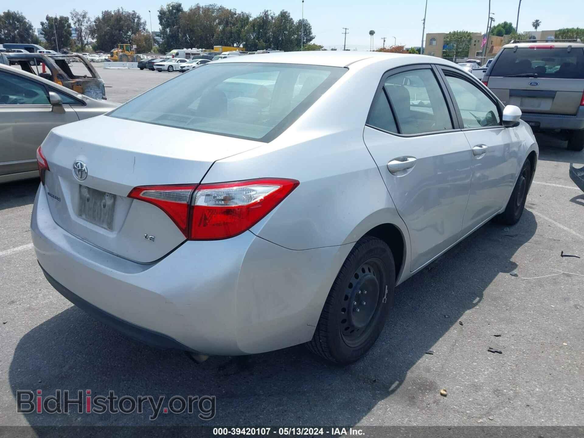 2014 TOYOTA COROLLA - VIN: 5YFBURHE2EP146530 - Фото 4