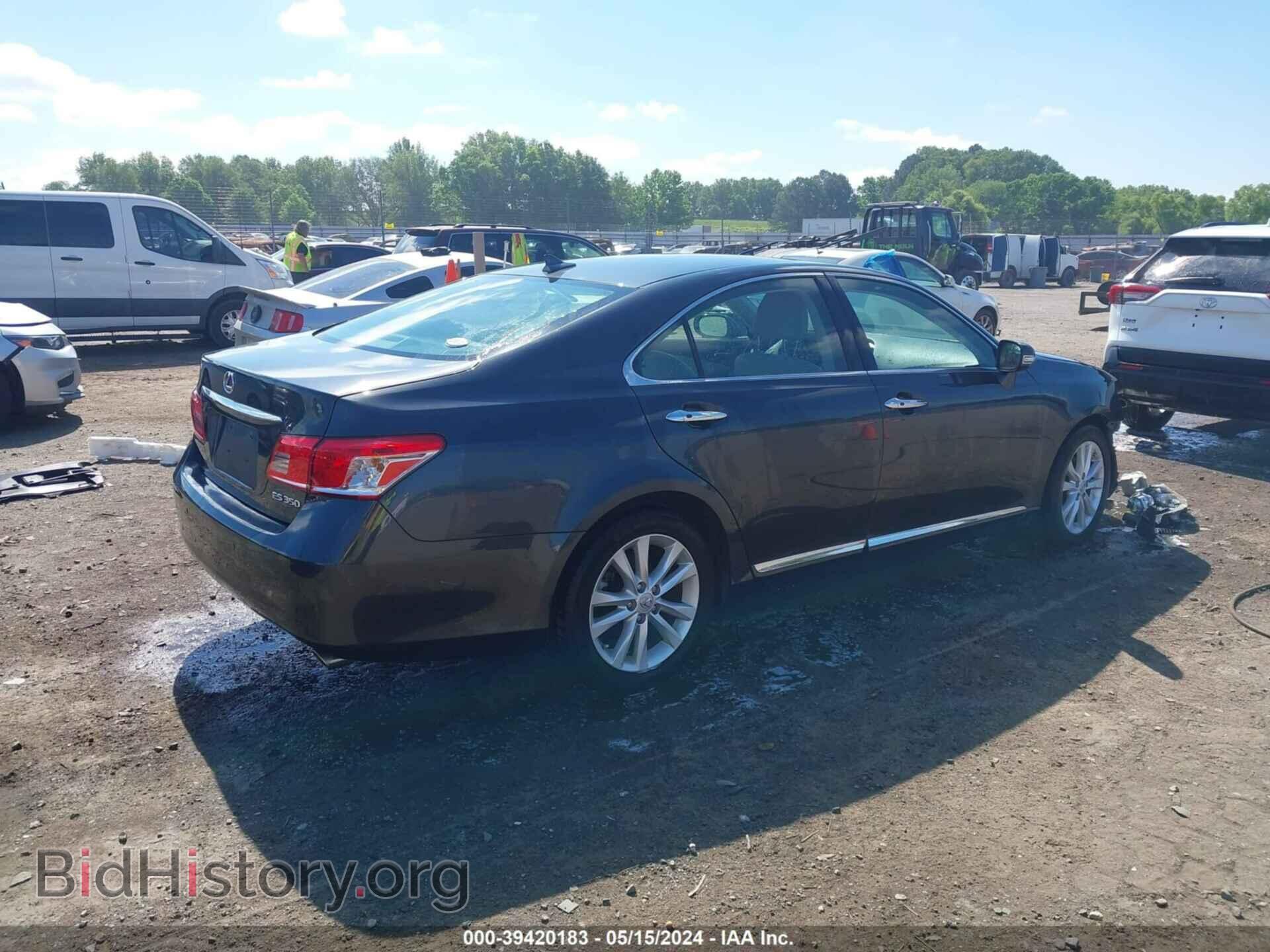 2011 LEXUS ES 350 - VIN: JTHBK1EG6B2442463 - Фото 4