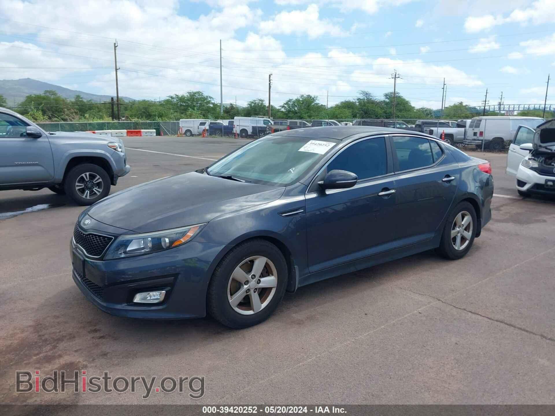 2015 KIA OPTIMA - VIN: 5XXGM4A73FG501879 - Фото 2