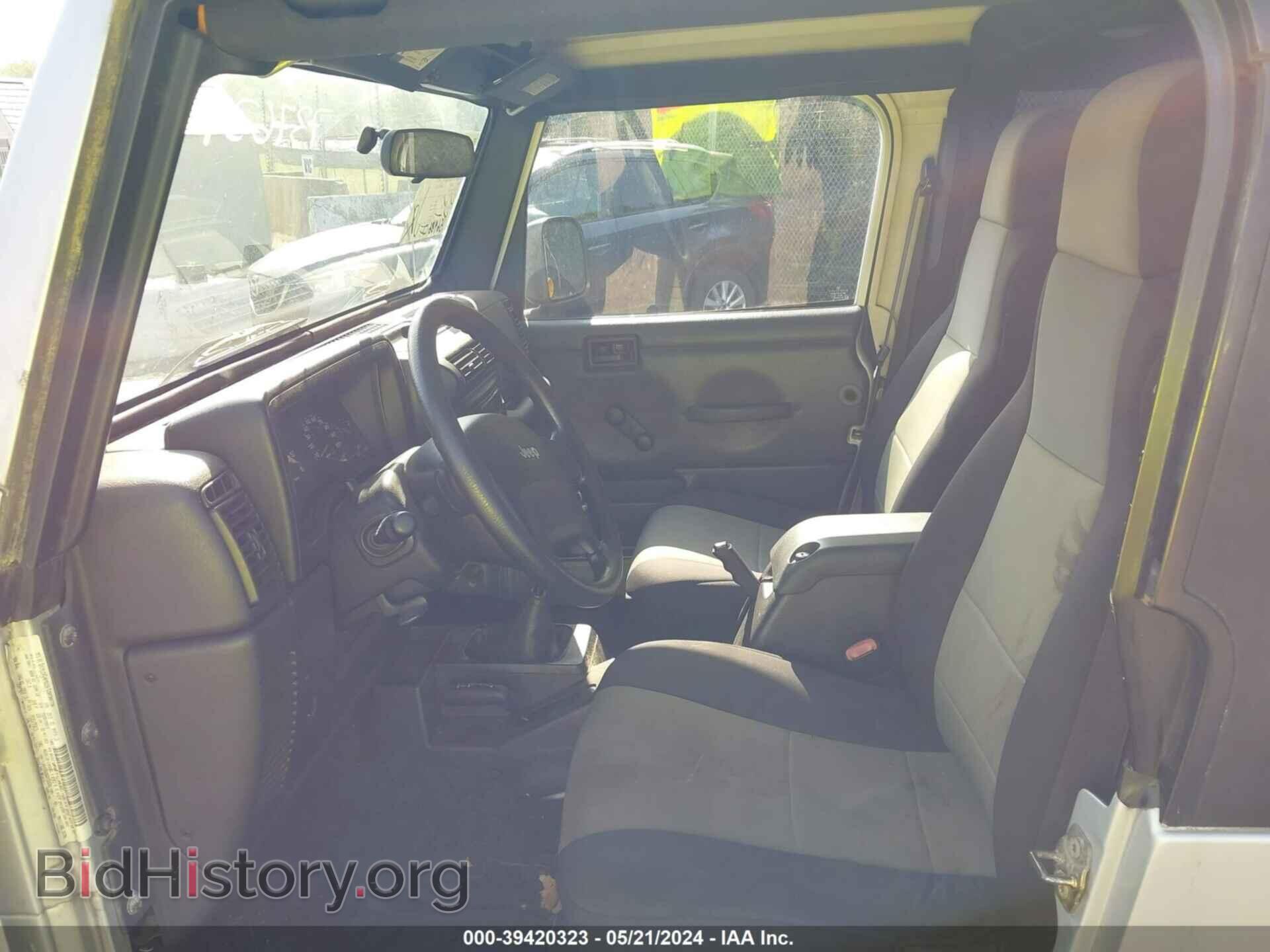 2006 JEEP WRANGLER - VIN: 1J4FA39S96P737639 - Фото 5